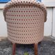 Fauteuil crapaud ancien