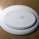 Digoin Sarreguemines oval dish with Simone decoration