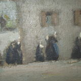 Huile sur toile- Concarneau- par Marec