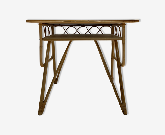 Rattan desk