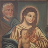 19th century Spanish painting Adoration of the Magi