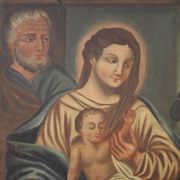 19th century Spanish painting Adoration of the Magi