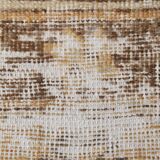 Hand-made wool distressed rug 92x52cm