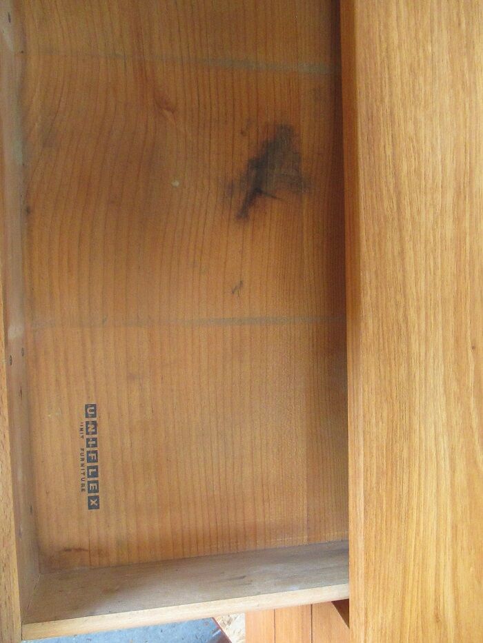 Uniflex clear wood sideboard