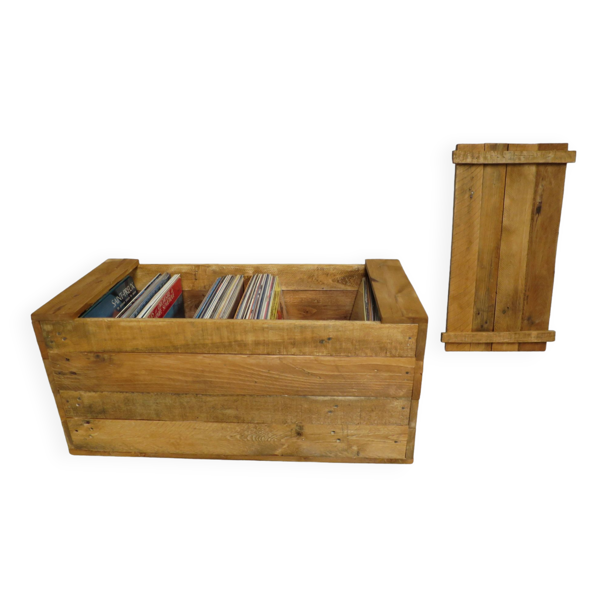 Storage box for vinyl