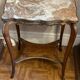 Table d’appoint avec Plateau en Marbre Style Louis XV - Fin 19 e