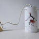 Tubular opaline hanging