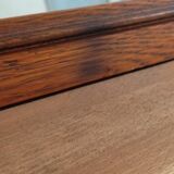 Beveled mirror solid wood molding