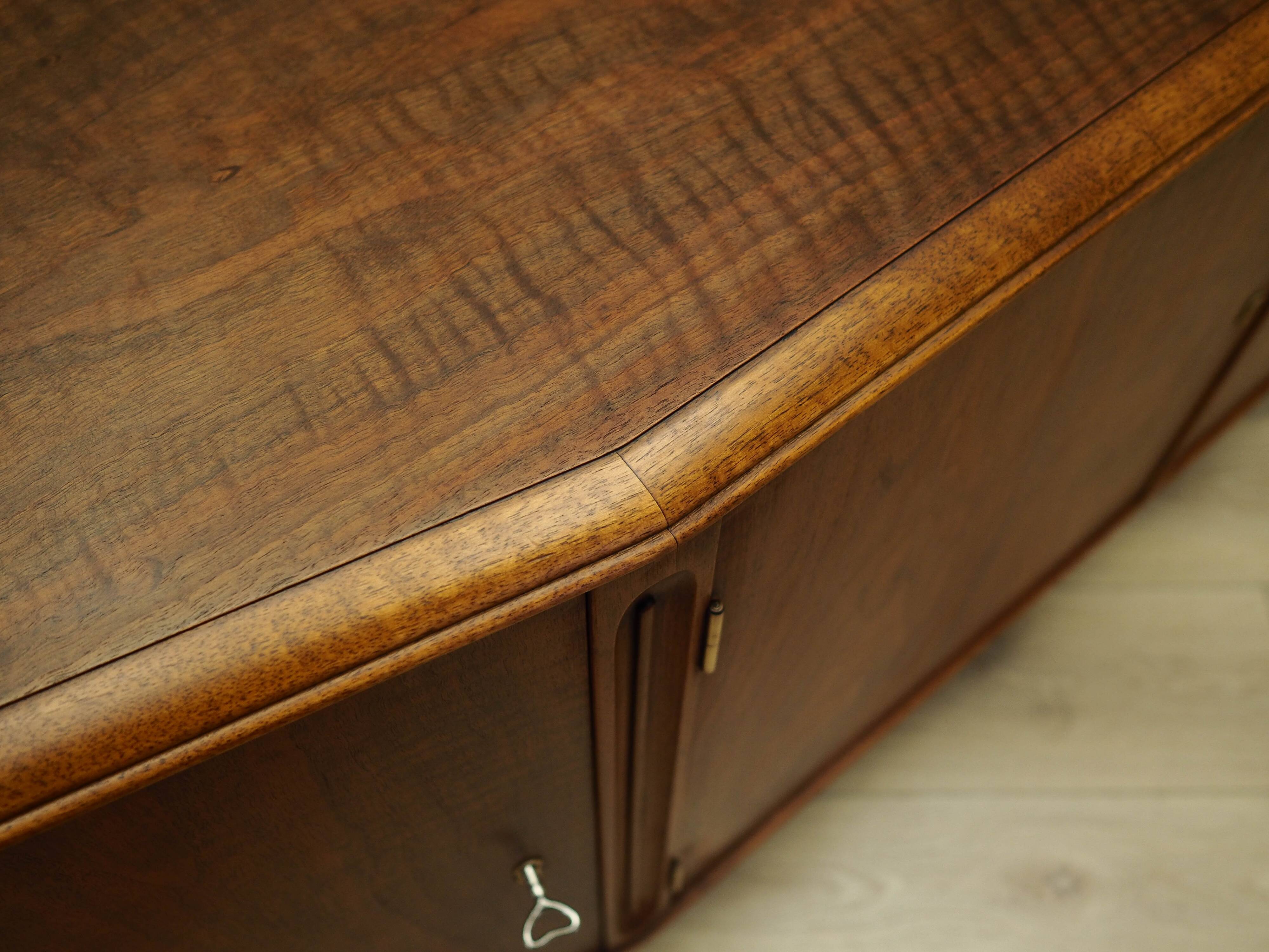 Walnut sideboard, Danish design, 1960s, production: Denmark