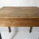 vintage wooden writing desk side table
