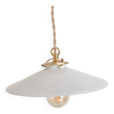 Old opaline flat suspension