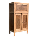 Parisian art deco sideboard in raw oak 1930