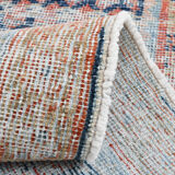 Navy blue persian runner rug, 365x77cm