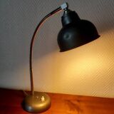 Gray industrial desk lamp 1970