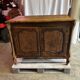 Solid oak two-door sideboard