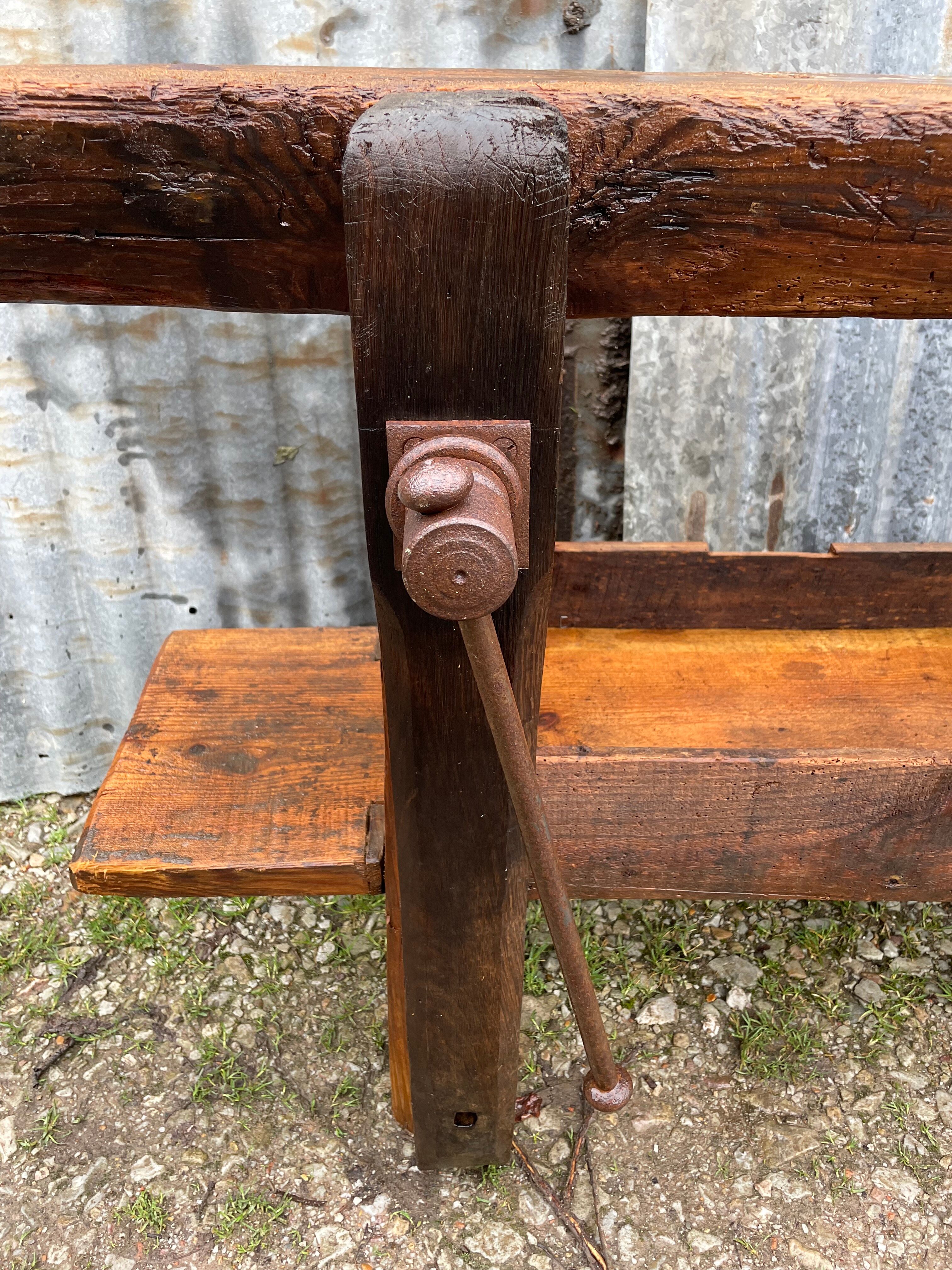 Carpenter's workbench