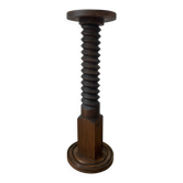Column support screw for wooden press