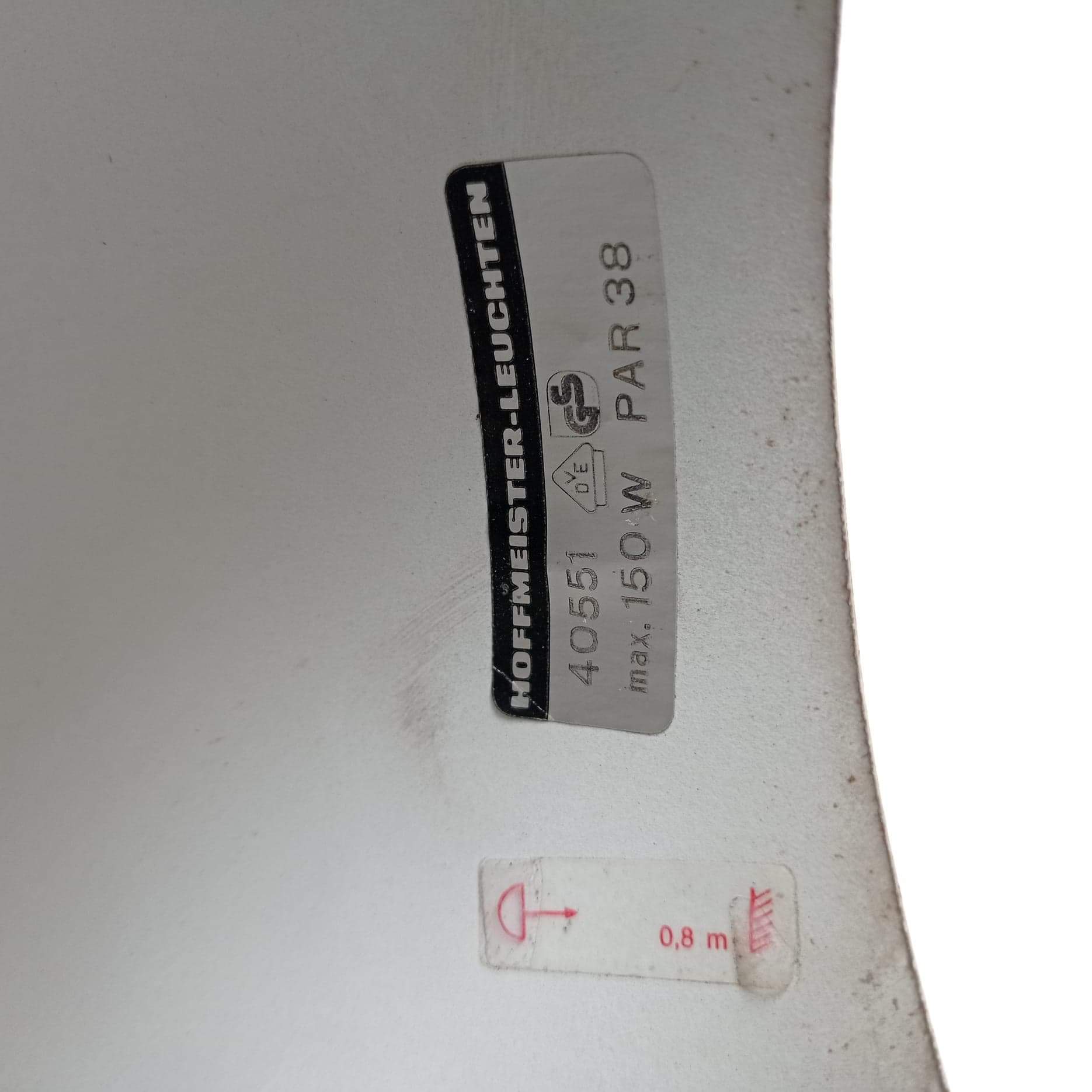 Space Age round wall lamps from the 70's