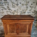 Antique French oak sideboard – 19th century