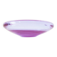Grande coupe en verre violette 1970
