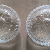 2 identical ceiling lamps