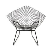Set de 3 fauteuils Diamond par Harry Bertoia pour Knoll International