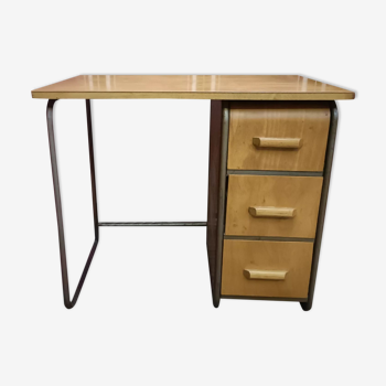 Vintage wooden desk, 50s