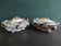 Set of 2 soup tureens, 19th century, Williams & Co. Crown china, Lily patte