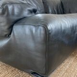 Canapé Modulable Fiandra en Cuir par Vico Magistretti pour Cassina. Italie années 1970