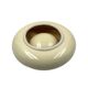 Space age cream ceramic ashtray, Sicart Italy 1970s