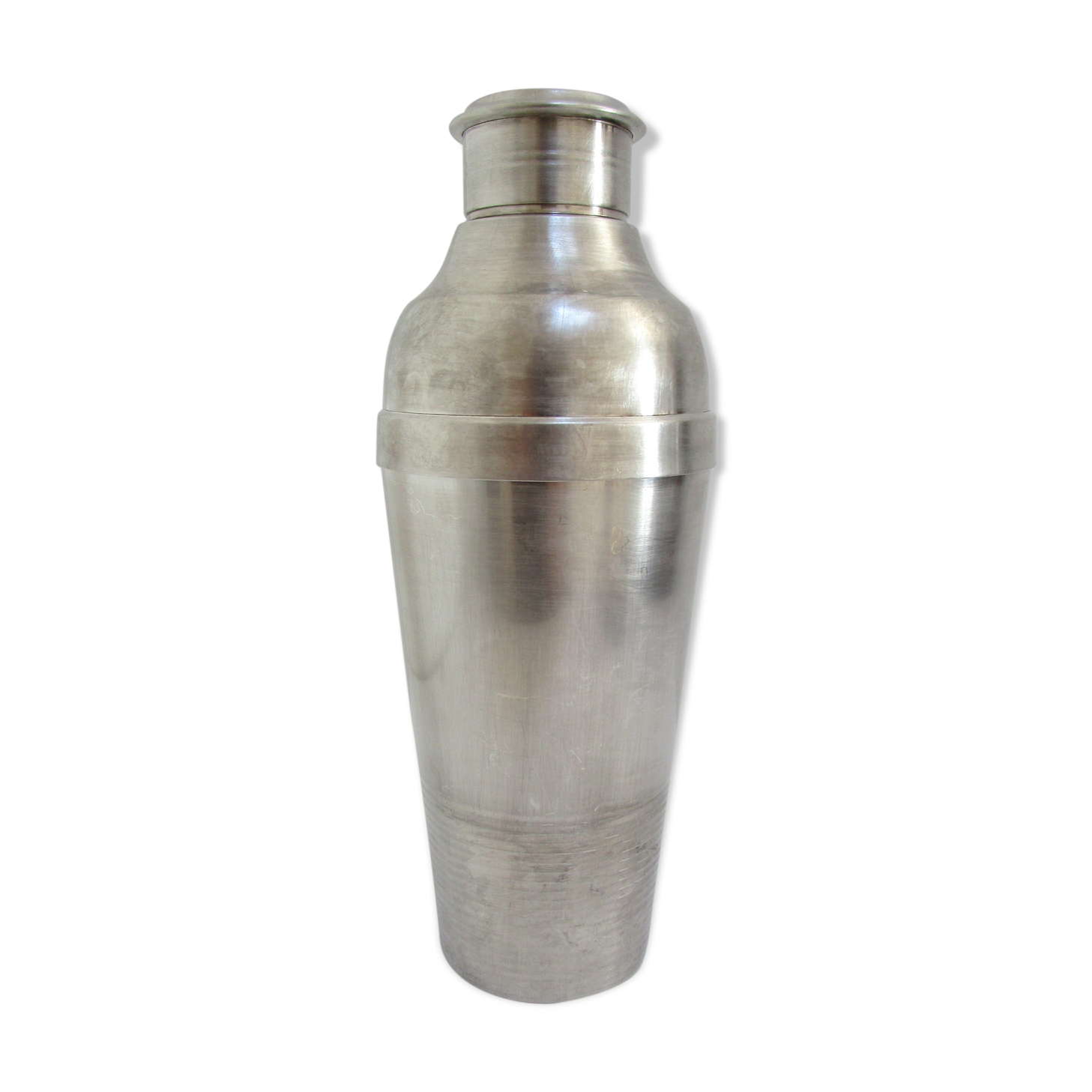 Christofle Gallia silver metal shaker