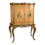 Dressing table in Italian baroque style made of painted wood…