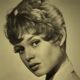 Photographie originale de " Brigitte Bardot " de 1954 "Harcourt"
