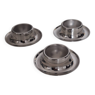 Vintage stainless steel egg cup