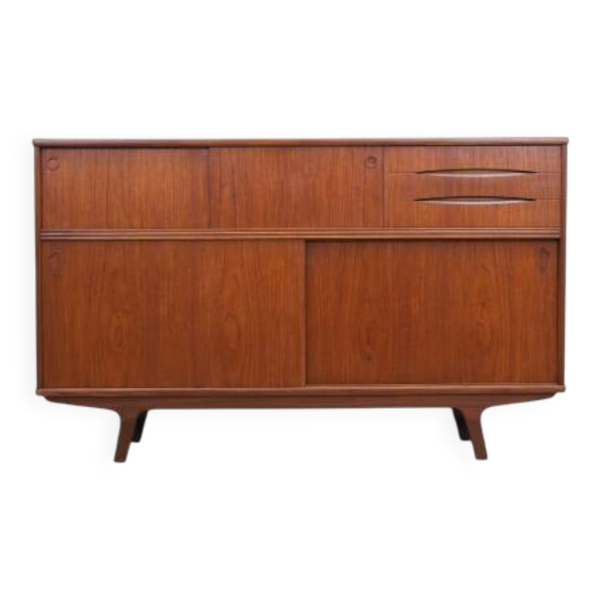 Buffet en teck, design danois, années 1960, production : Danemark