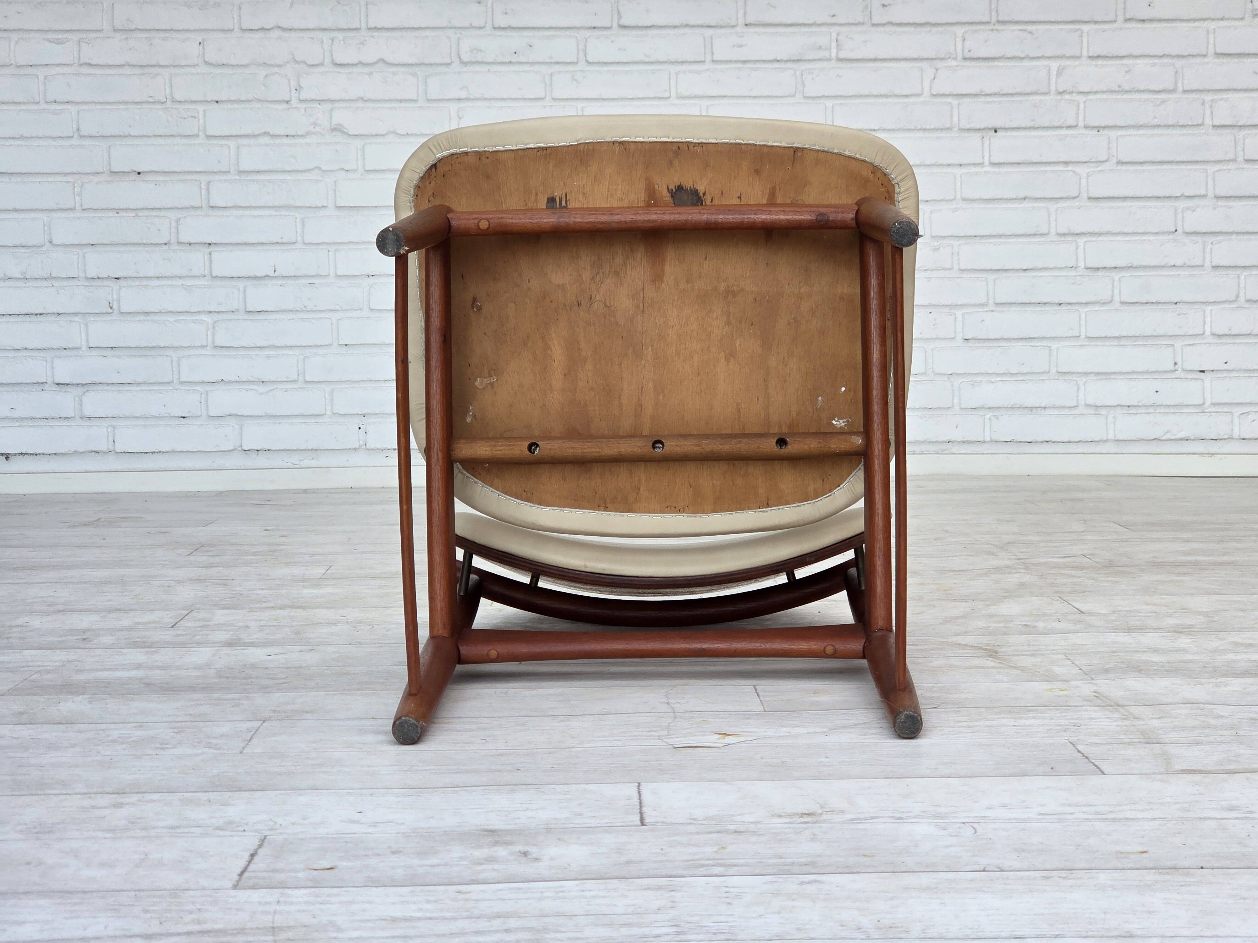 1960s, Danish design by Arne Vodder, set of 3 chairs, teak wood, furniture
