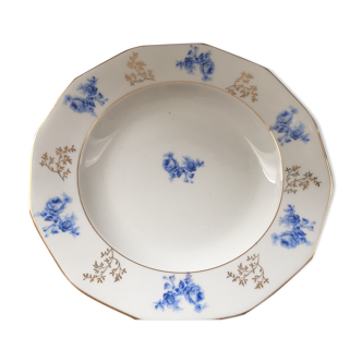 Porcelain hollow plate