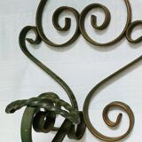 Set of 2 wrought iron hooks