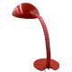 Elio Martinelli, Flex Calotta mod. 660 bright red table / desk lamp, Martinelli Luce Italy, 1972