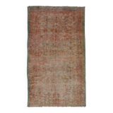 Turkish Anatolian Handmade Vintage Area Rug 200 cm x 100 cm