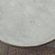 Old bistro table with marble top and cast iron base.