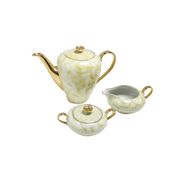 Julita creamer and sugar bowl set, modernism, porcelain, Wawel, Poland, 1970s.