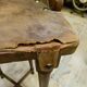 Pair of Gaudí-style stools