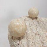 Magnussen Ponte Travertine Coffee Table, 1980s