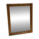 Small rectangular pine mirror 55x45