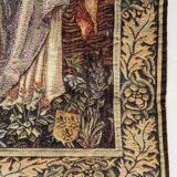 Tapisserie d'Halluin "Le Depart Des Chevaliers" au point de Loiselles