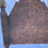 Traditional low Indian chair