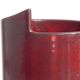 Vase 1950 en grès à col découpé