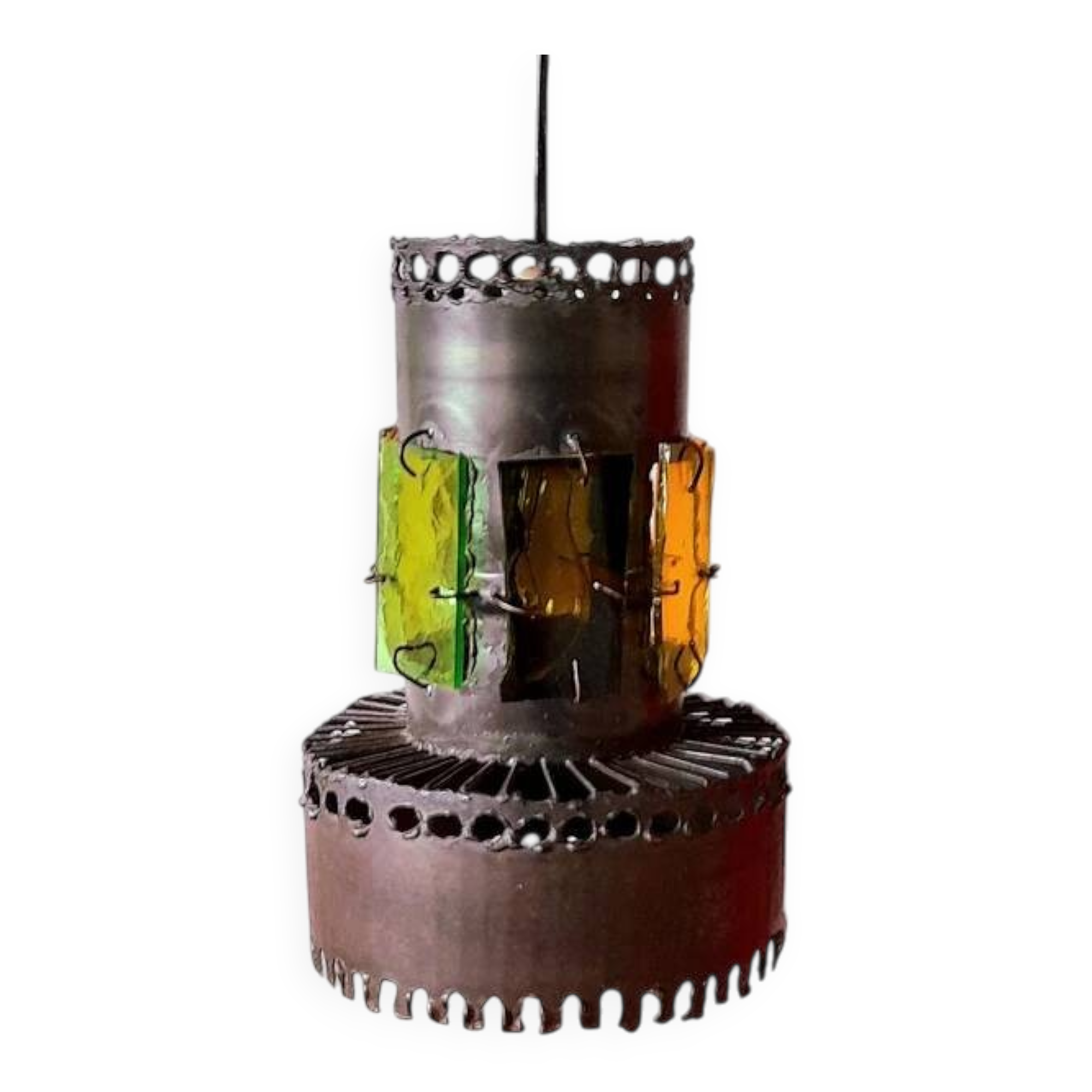 Suspension brutaliste 1960