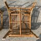 Lot de 3 fauteuils rotin Wengler